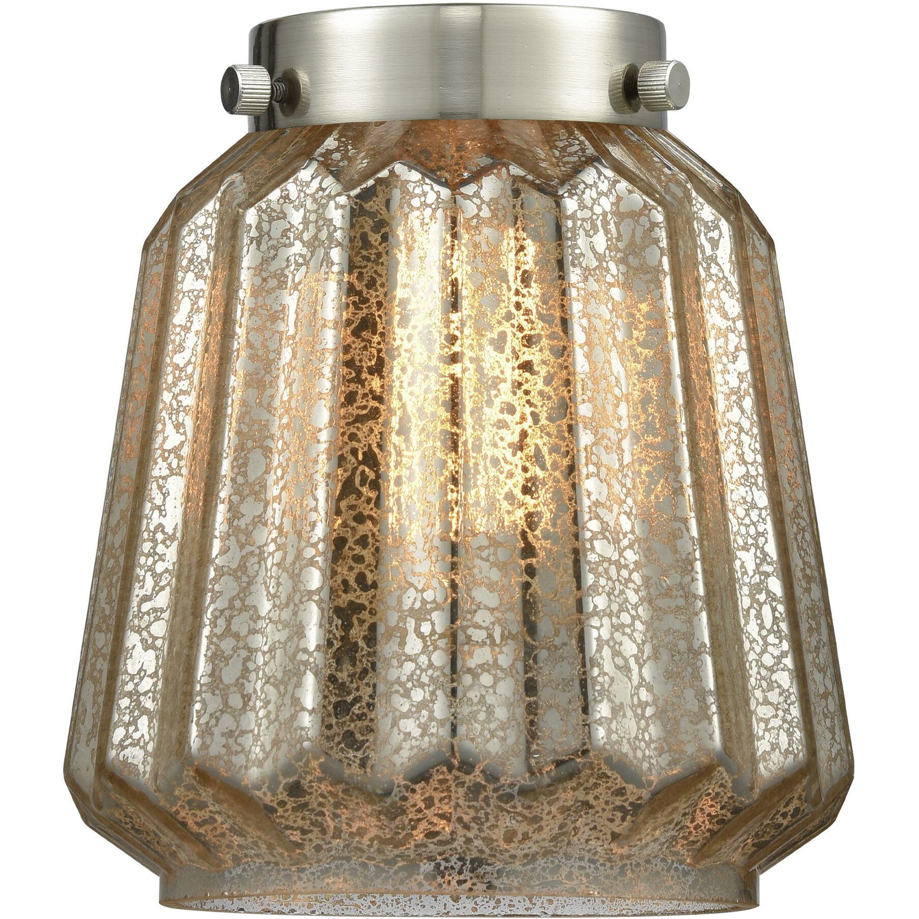 Franklin Restoration Chatham 1 Light 6 inch Satin Gold Mini Pendant Ceiling Light in Incandescent, Mercury, Franklin Restoration